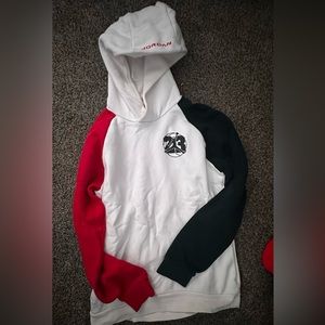 Multi colored Jordan hoodie